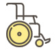 車いすのアイコン